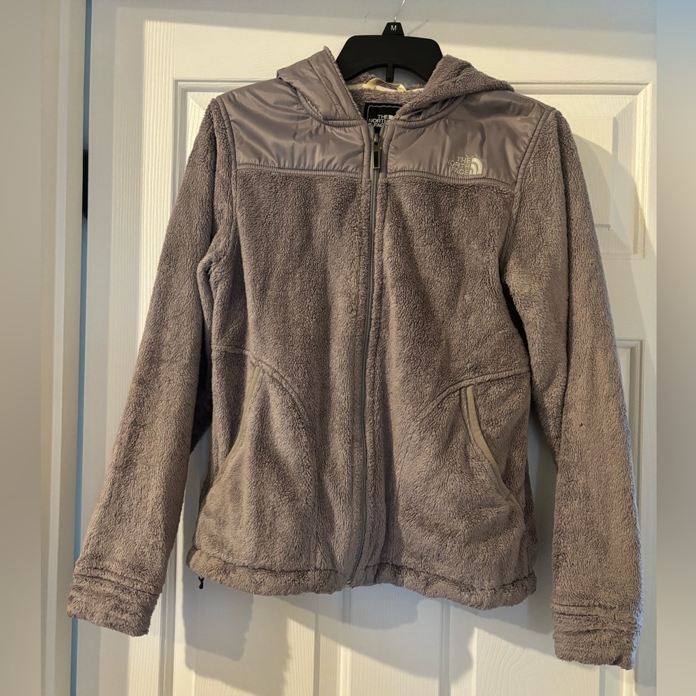 The North Face Cozy Fleece Hooded Jacket - gray